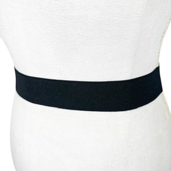 Oracle Braided Gold tone Statement belt Canvas Stretch waist Size S/M Whimsy - Picture 4 of 8